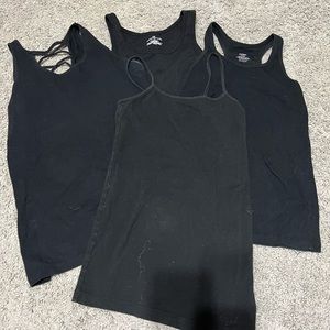 Lot of 4 tank tops